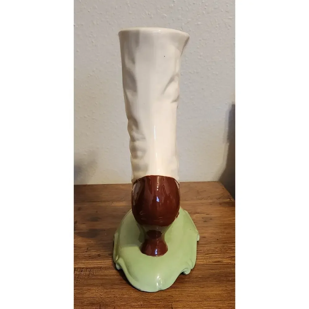 Ladies Antique Ceramic Button Up Boot - Picture 4 of 8